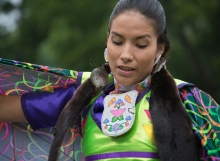 Shawl Dancer, Six Nations Powwow