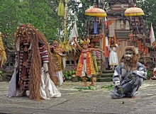 Barong, Rangda and Hanuman