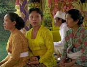 Guests and Priest at Ubud Wedding