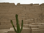 The Adobe Pyramid Pucllana, Lima