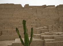 The Adobe Pyramid Pucllana, Lima