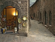 Decorative Dish Store in Gubbio