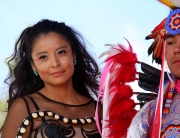 Fashion Show Contestants at Indian Market