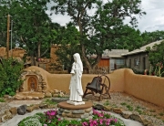 Front Court Yard at San Francisco de Asis Mission Church