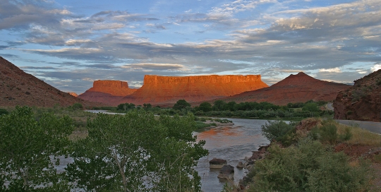 Green River at Dusk