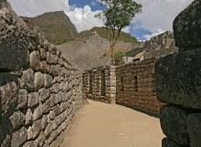 Walls of Machu Picchu